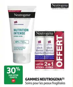 Auchan Parapharmacie NEUTROGENA Gammes offre