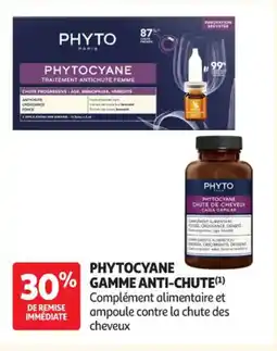 Auchan Parapharmacie PHYTOCYANE Gamme anti-chute offre