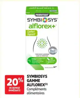 Auchan Parapharmacie SYMBIOSYS Gamme alflorex offre