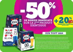 Bi1 Sur tout 1664 offre