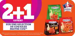 Bi1 Sur une selection de coq'ailes maitre coq offre