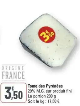 G20 Tome des Pyrénées offre