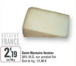 G20 Saint-Nectaire fermier offre