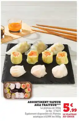 Bi1 Assortiment vapeur asia traiteur offre