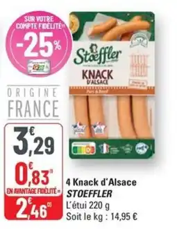 G20 STOEFFLER 4 Knack d'Alsace offre