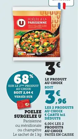 Bi1 Poelee surgelee u offre