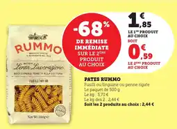 Bi1 Pates rummo offre