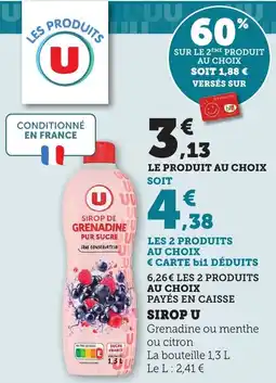 Bi1 Sirop u offre