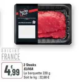 G20 ELIVIA 2 Steaks offre
