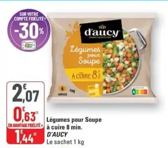 G20 D'AUCY Légumes pour Soupe à cuire 8 min offre