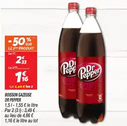 Netto Boisson gazeuse dr pepper offre