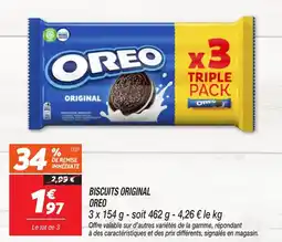 Netto Biscuits original oreo offre