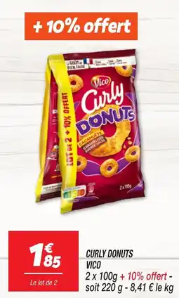 Netto Curly donuts vico offre