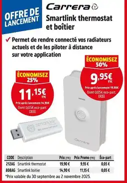 Screwfix Smartlink thermostat offre