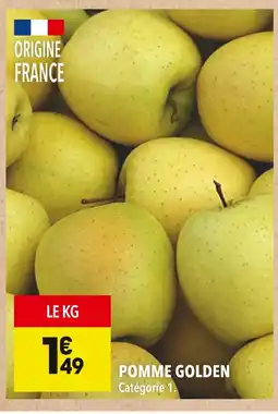 Supeco Pomme Golden offre