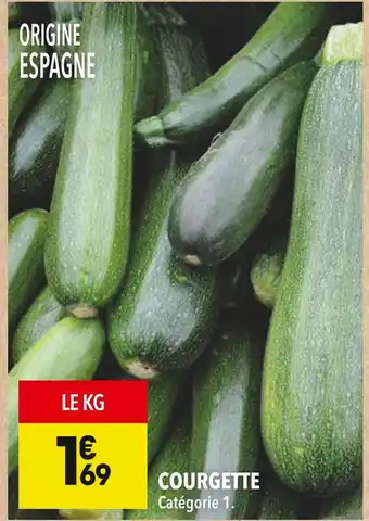 Supeco Courgette offre
