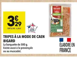 Supeco Bigard Tripes à la mode de Caen offre
