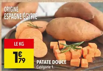 Supeco Patate douce offre