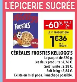 Supeco Kellogg's Céréales Frosties offre