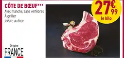 Carrefour Côte de bœuf offre