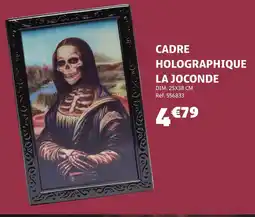 Gifi Cadre Holographique La Joconde offre