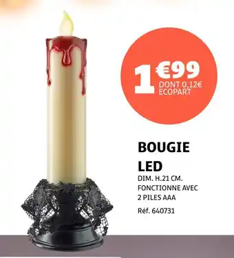 Gifi Bougie LED offre