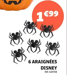 Gifi DISNEY 6 Araignées offre