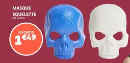 Gifi Masque Squelette Bleu offre