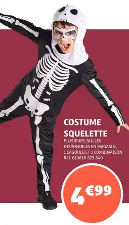 Gifi Costume Squelette offre