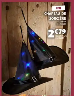 Gifi Chapeau de sorcière LED offre