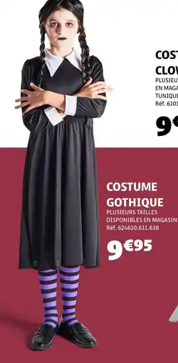 Gifi COSTUME GOTHIQUE offre