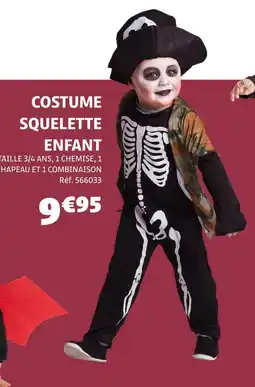 Gifi Costume Squelette Enfant offre