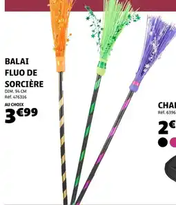 Gifi Balai Fluo de Sorcière offre
