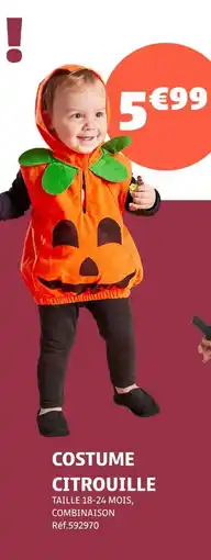 Gifi Costume Citrouille offre