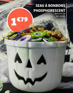 Gifi Seau à bonbons phosphorescent offre