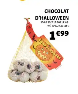 Gifi Chocolat d'Halloween offre
