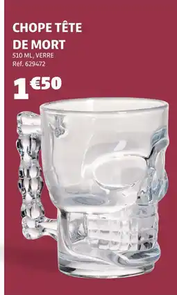 Gifi Chope Tête de Mort offre