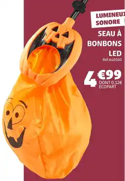 Gifi Seau à bonbons LED offre