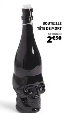 Gifi Bouteille Tête de Mort offre