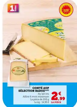 U Express Badoz Comté AOP Sélection offre