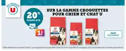 U Express U Croquettes au Boeuf Adulte offre