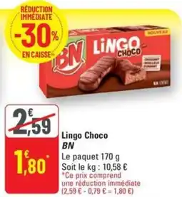 G20 BN Lingo Choco offre