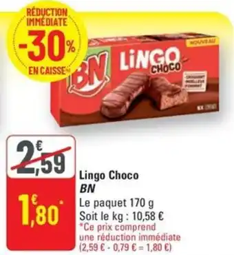 G20 BN Lingo Choco offre