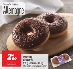 Netto Donuts x2 milka offre