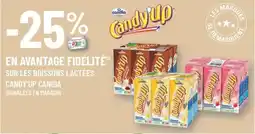 G20 CANDIA Candy'up sur les boissons lactées offre