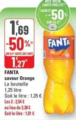 G20 FANTA saveur Orange offre