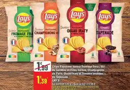 G20 LAY'S Chips Paysanne saveur Fromage frais / Ail de Garonne et Fines herbes offre