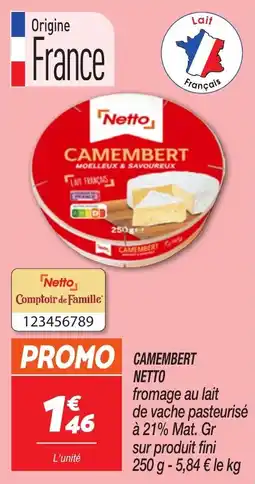 Netto Camembert netto offre