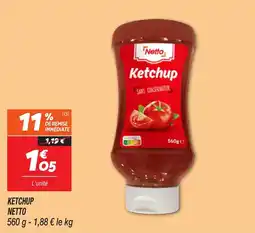 Netto Ketchup netto offre