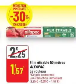 G20 ALFAPAC Film étirable 50 mètres offre